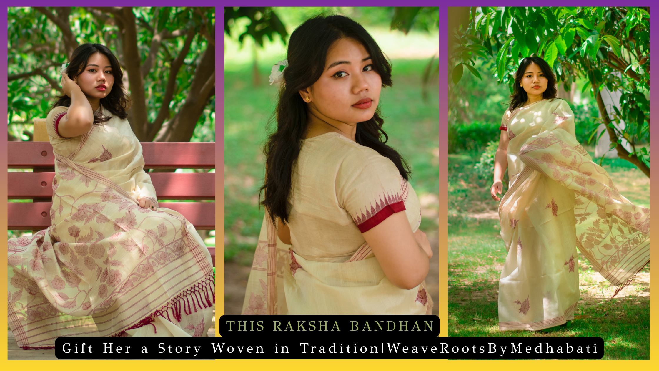 This Raksha Bandhan, Gift Her a Story Woven in Tradition | WeaveRootsByMedhabati